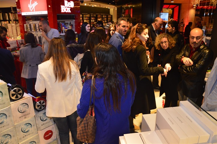 Reopening of Virgin Megastore ABC Achrafieh branch